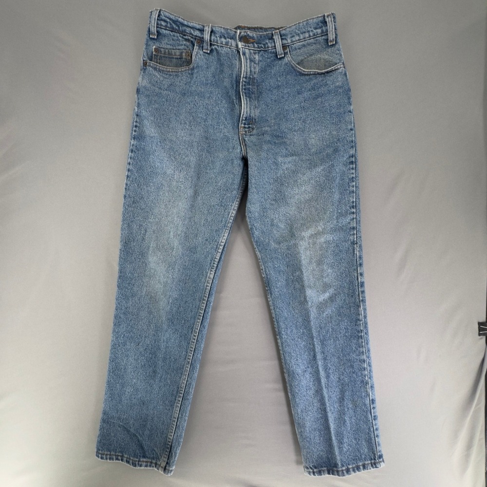 Levis 540 Relaxed Fit Straight Leg Jeans Blue Mens 33x30 Vintage Made in USA